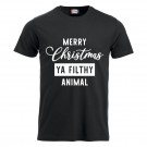 Merry Christmas ya filthy animal - t-shirt thumbnail