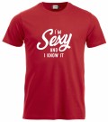 T-shirt - I´m sexy and I know it thumbnail