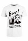 Retro Beer t-shirt hvit thumbnail