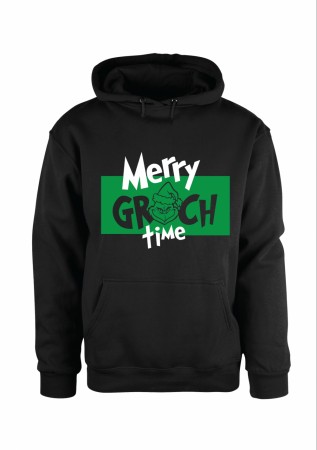 Merry Grinch Time Green - Hoodie